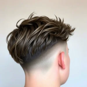 Modern Short Messy Crew Cut