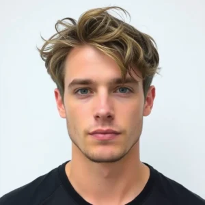 Messy Medium-Length Hair