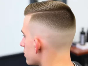 High Fade Crew Cut