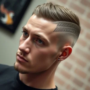 mid skin fade crew cut