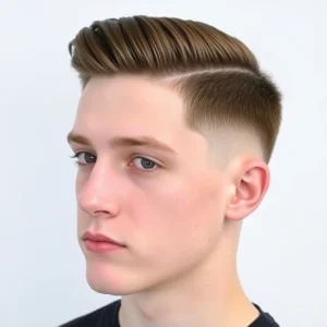 Long Crew Cut Fade