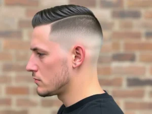 Mid Taper Fade Crew Cut