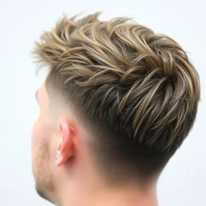 Textured Low Fade Crew Cut