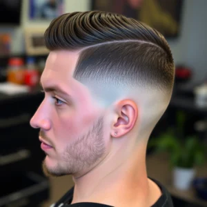 low skin fade crew cut