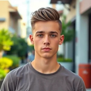 Textured Top Crew Cut