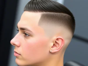 High Fade Crew Cut