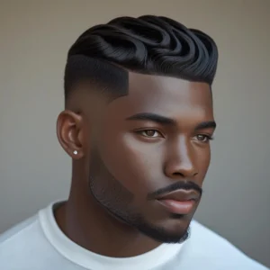 Classic Crew Cut with Waves