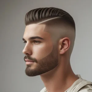 Mid Fade Crew Cut