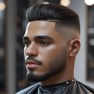 Taper Fade Classic Crew Cut For Black Men