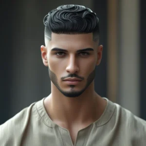 Wavy Short Crew Cut