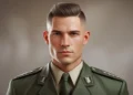 male military haircut
