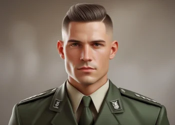 male military haircut