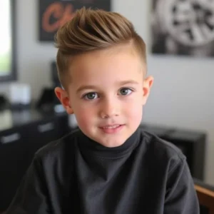 Low Fade Boys Crew Cut