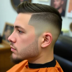 Burst Fade Crew Cut