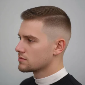Guys Crew Cut with Taper