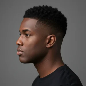Skin Fade Crew Cut Black Men