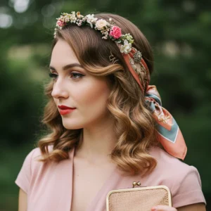 hairstyle Using Accessories