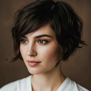 Side-Swept Style