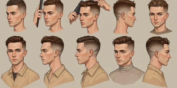 How to Style Short Hair With A Crew Cut