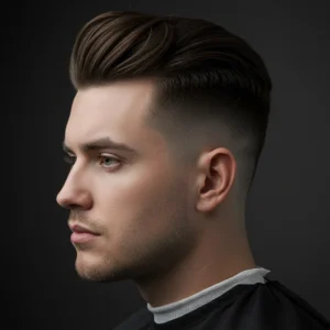 Short Fade with Line-Up