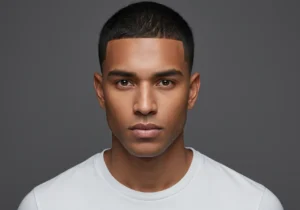 Crew Cut with Line-Up