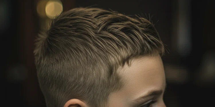 boys crew cut