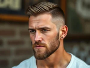 Crew Cut with Drop Fade