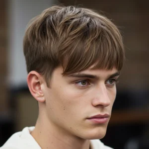 French Crew Cut with Fringe