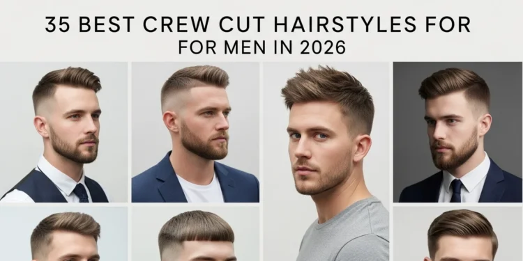35 Best Crew Cut Hairstyles for Men