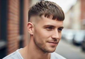 Crew Cut with Fringe