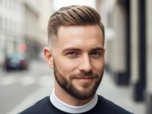 Buzz Crew Cut Hybrid for a Receding Hairline