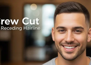 Crew Cut for Receding Hairline