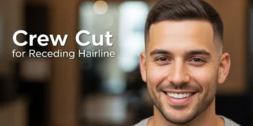 Crew Cut for Receding Hairline