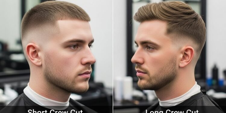 Short Crew Cut vs Long Crew Cut: Detailed Tips