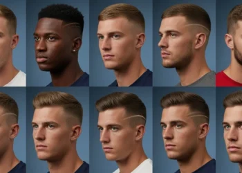 Short Crew Cut Inspiration from Football Stars